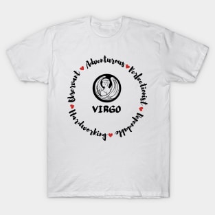 Virgo ♍ Zodiac Sign Astrology T-Shirt